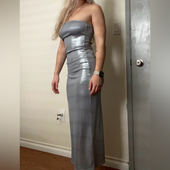 H&M Maxi Shimmer Strapless - Picture 2 of 6